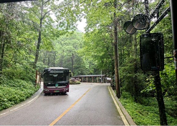 环保车的窗：慢行山水间，风景在路上